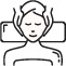massage icon black